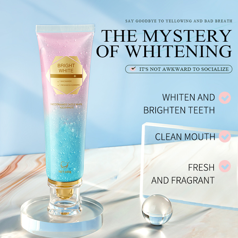 Teeth Whitening Best - Brightening Toothpaste Niacinamide Whiten Teeth Remove