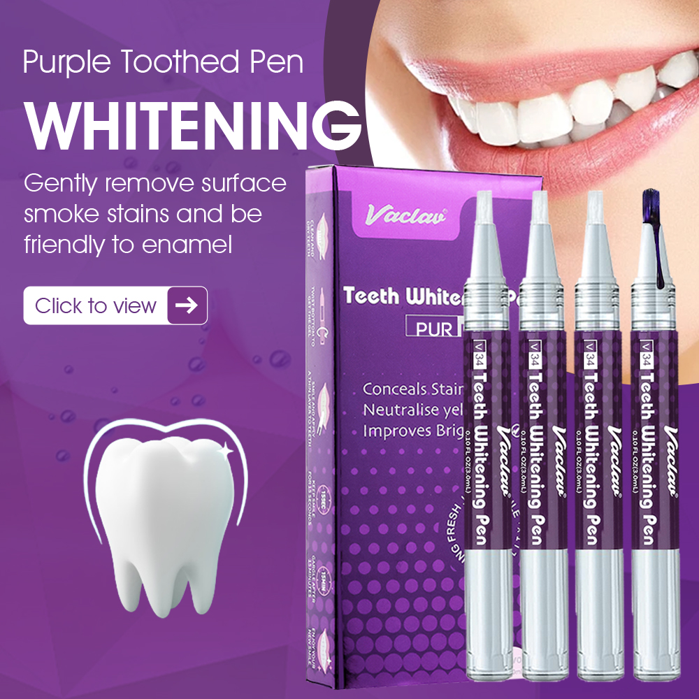 Teeth Whitening Effective - Vaclav V34 Purple teeth whitening gel