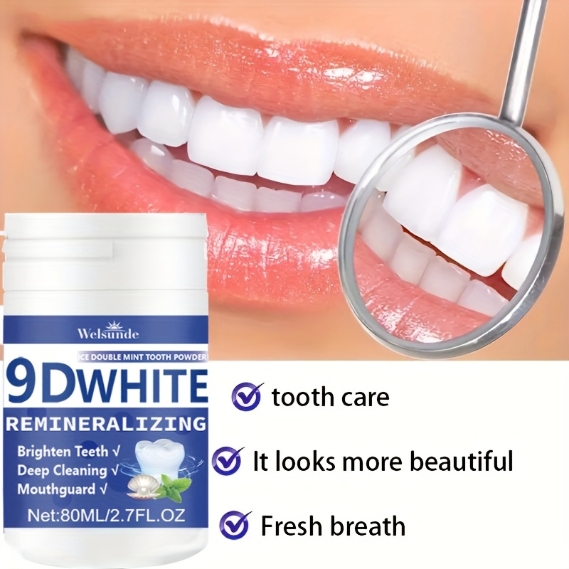 9D White Remineralizing Hydrox - Teeth Whitening Powder review and price