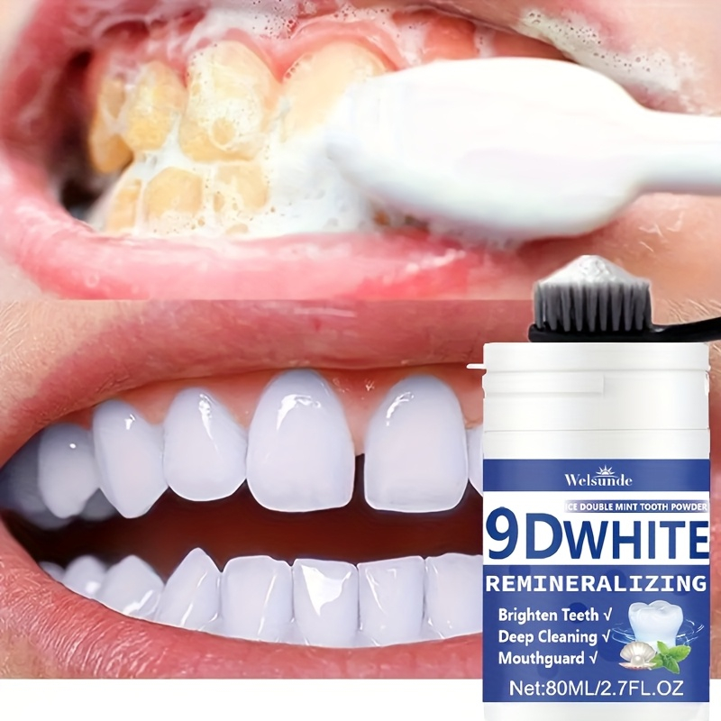 9D White Remineralizing Hydrox - Teeth Whitening Powder review and price