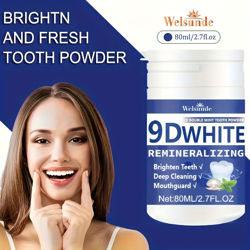 9D White Remineralizing Hydrox - Teeth Whitening Powder review and price