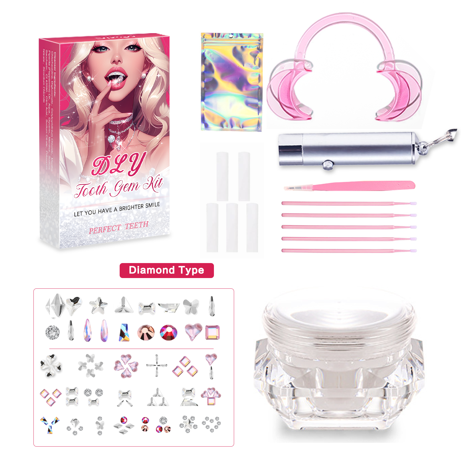 Semi-Permanent Tooth Gem Kit T - Tooth Gem Kit review and price