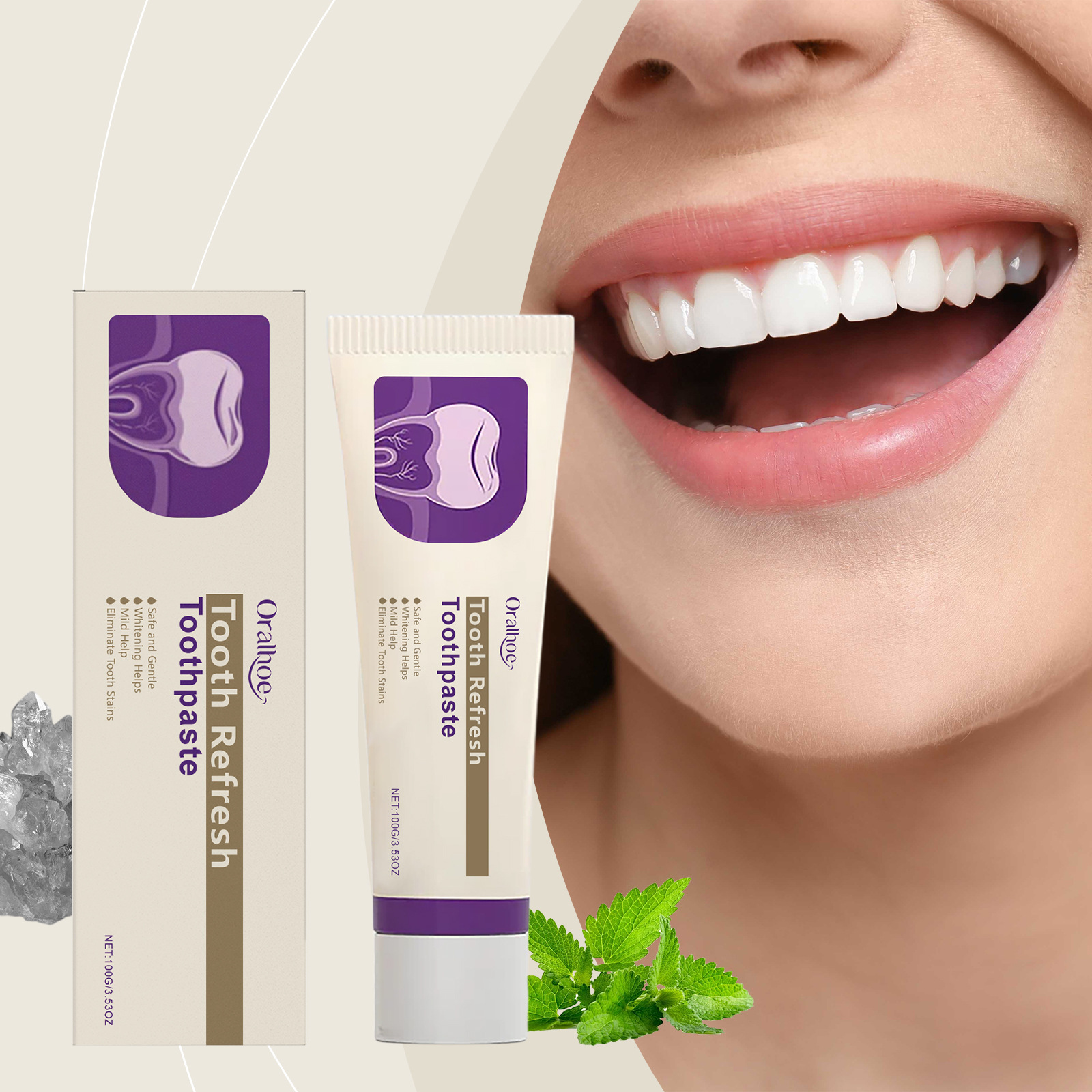 Teeth Refresh Toothpaste White - Teeth Whitening Best review and price