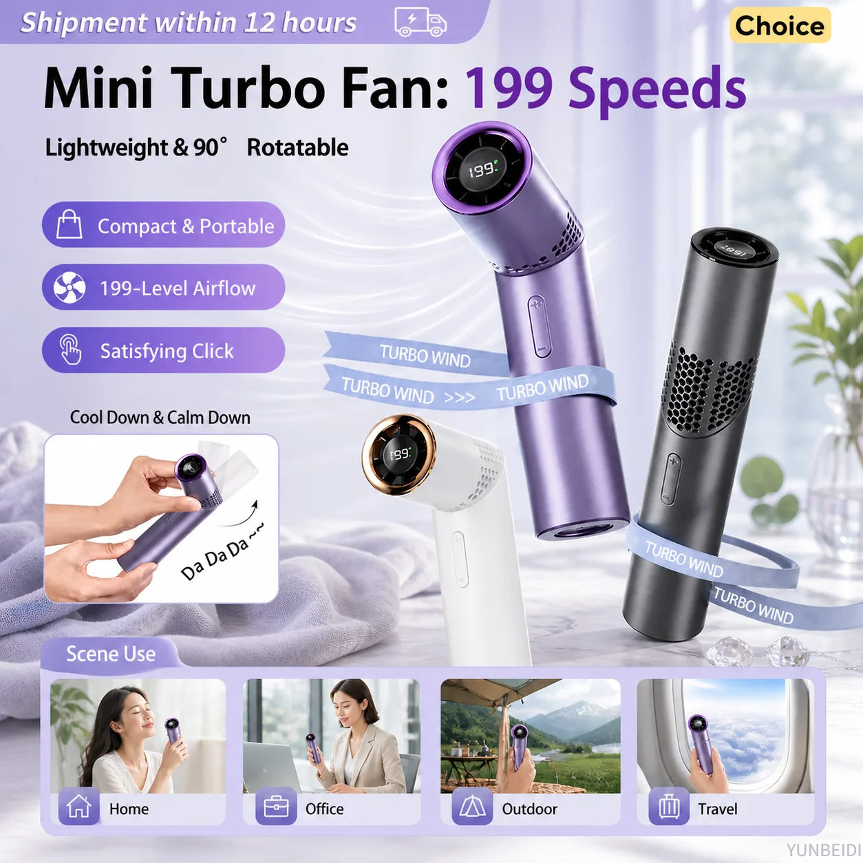Lipstick Fan Mini Foldable Han - Led Mouth Tray review and price