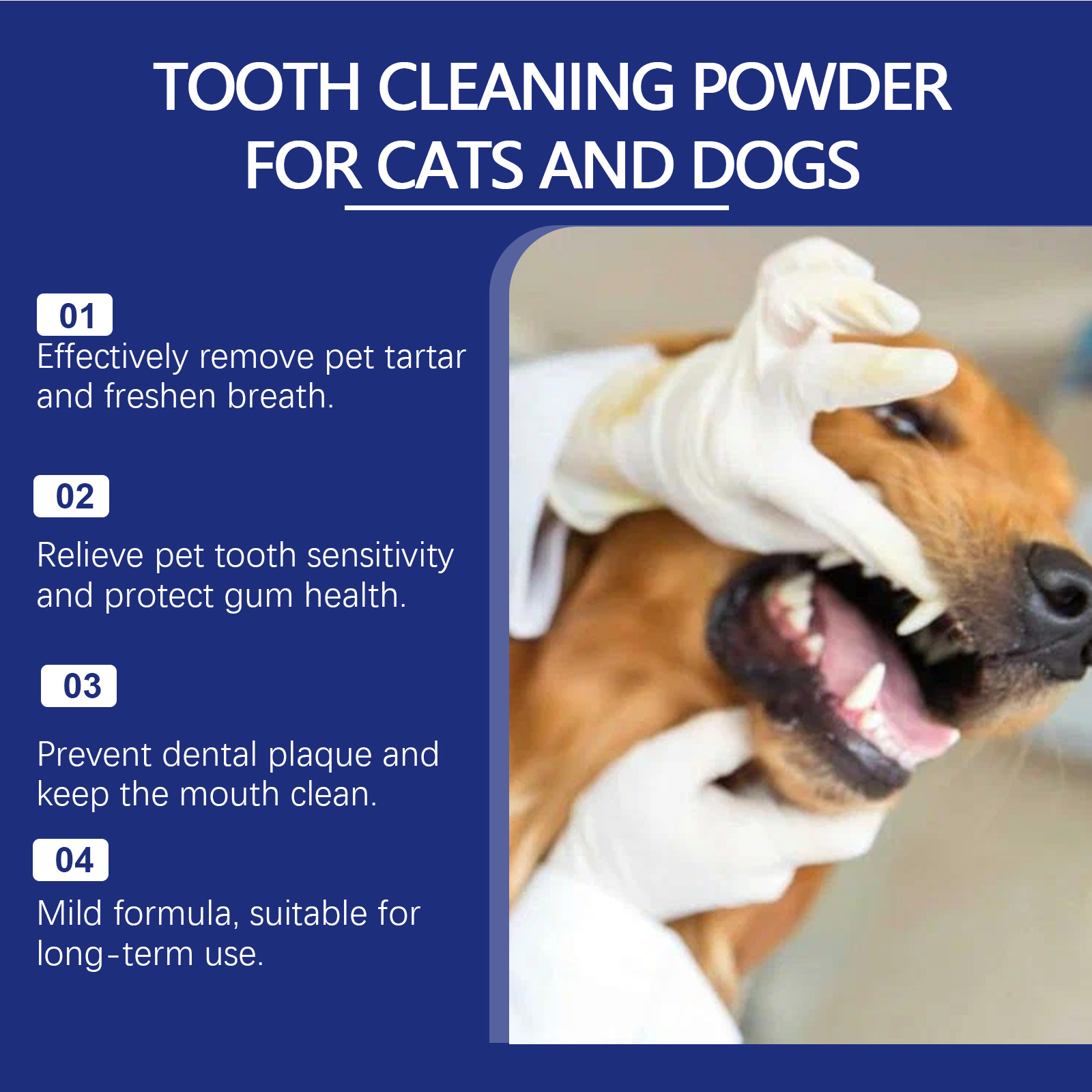 Pet Tartar Removal Tooth Powde - Teeth Whitening Powder review and price