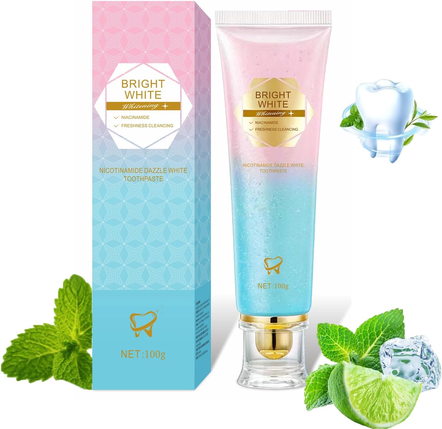 Niacinamide Whitening Toothpas - Teeth Whitening Best review and price