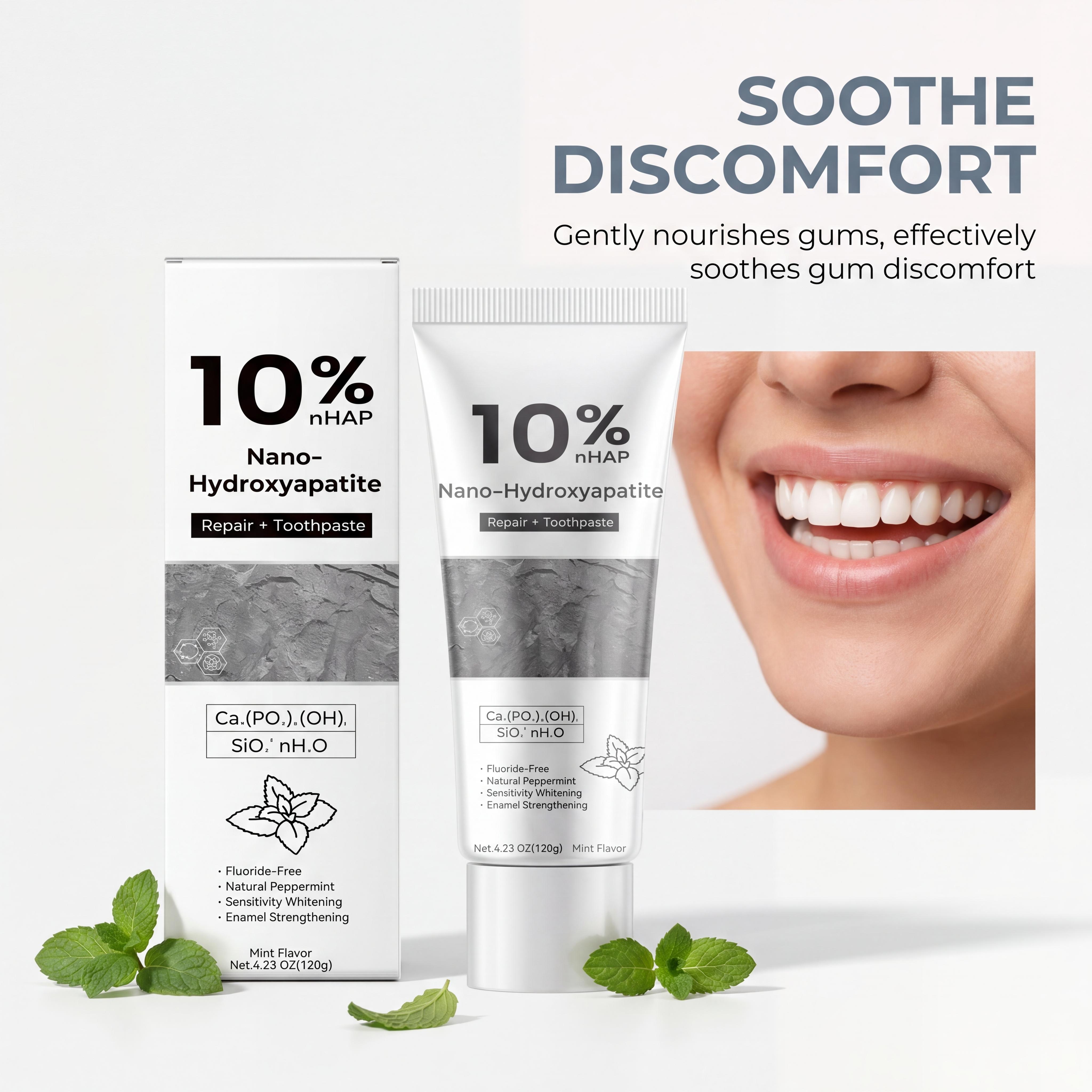 Nano-Hydroxyapatite Toothpaste - Teeth Whitening Best review and price