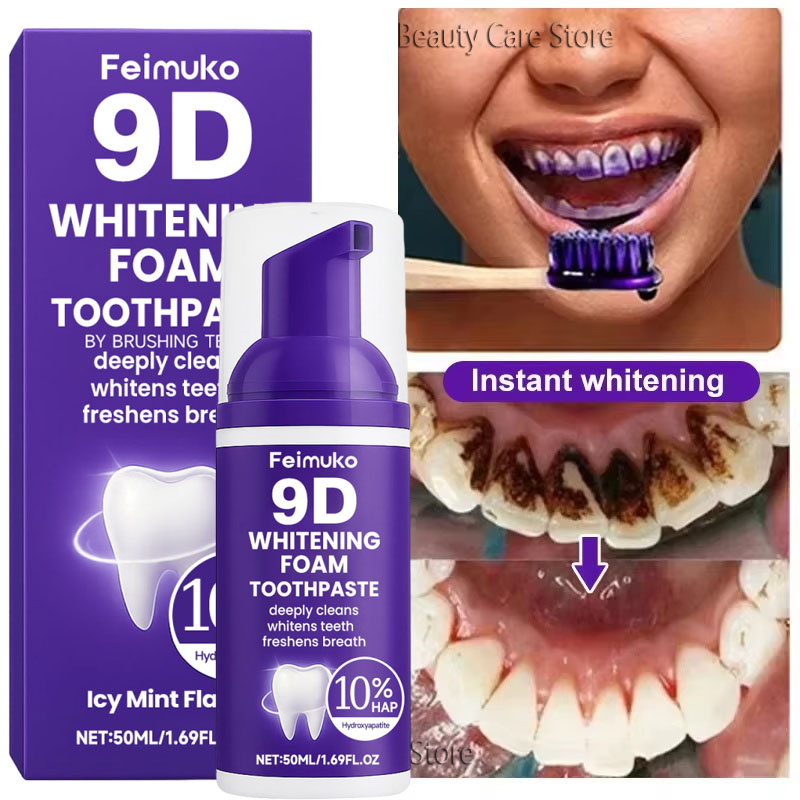 9D Purple Teeth Whitening Toot - Teeth Whitening Best review and price