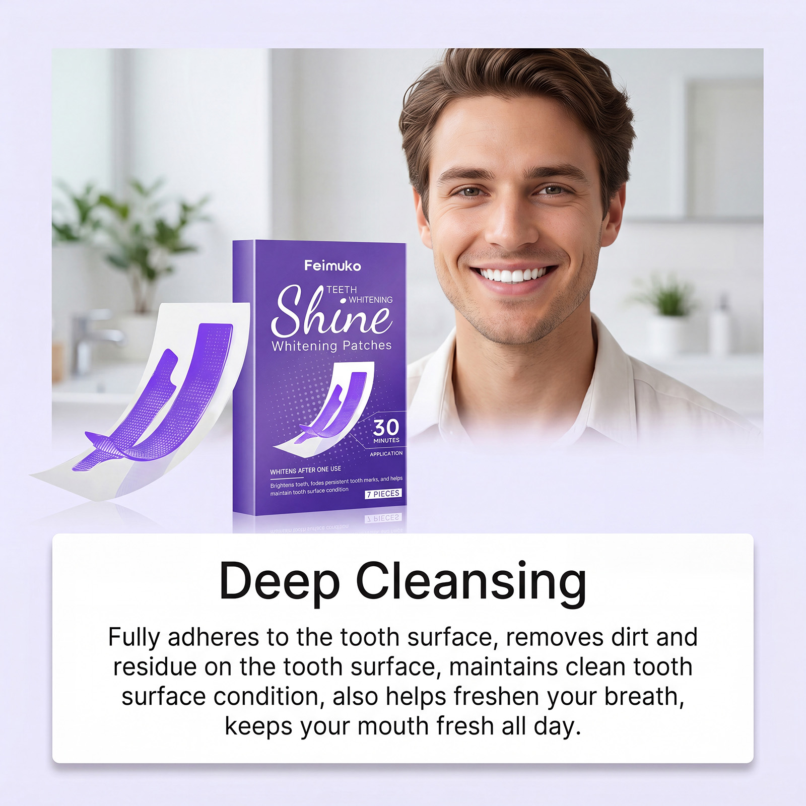 30Mins Teeth Whitening Strips  - Teeth Whitening Best review and price