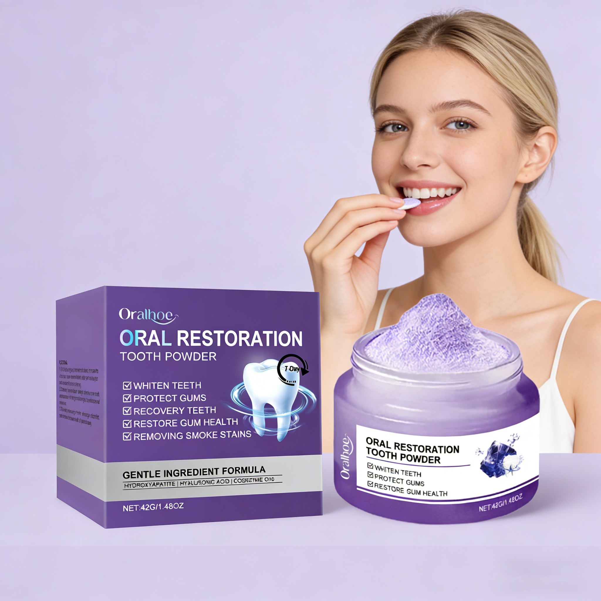 ORALHOE Tooth Restoration Powd - Teeth Whitening Or Bleaching review and price