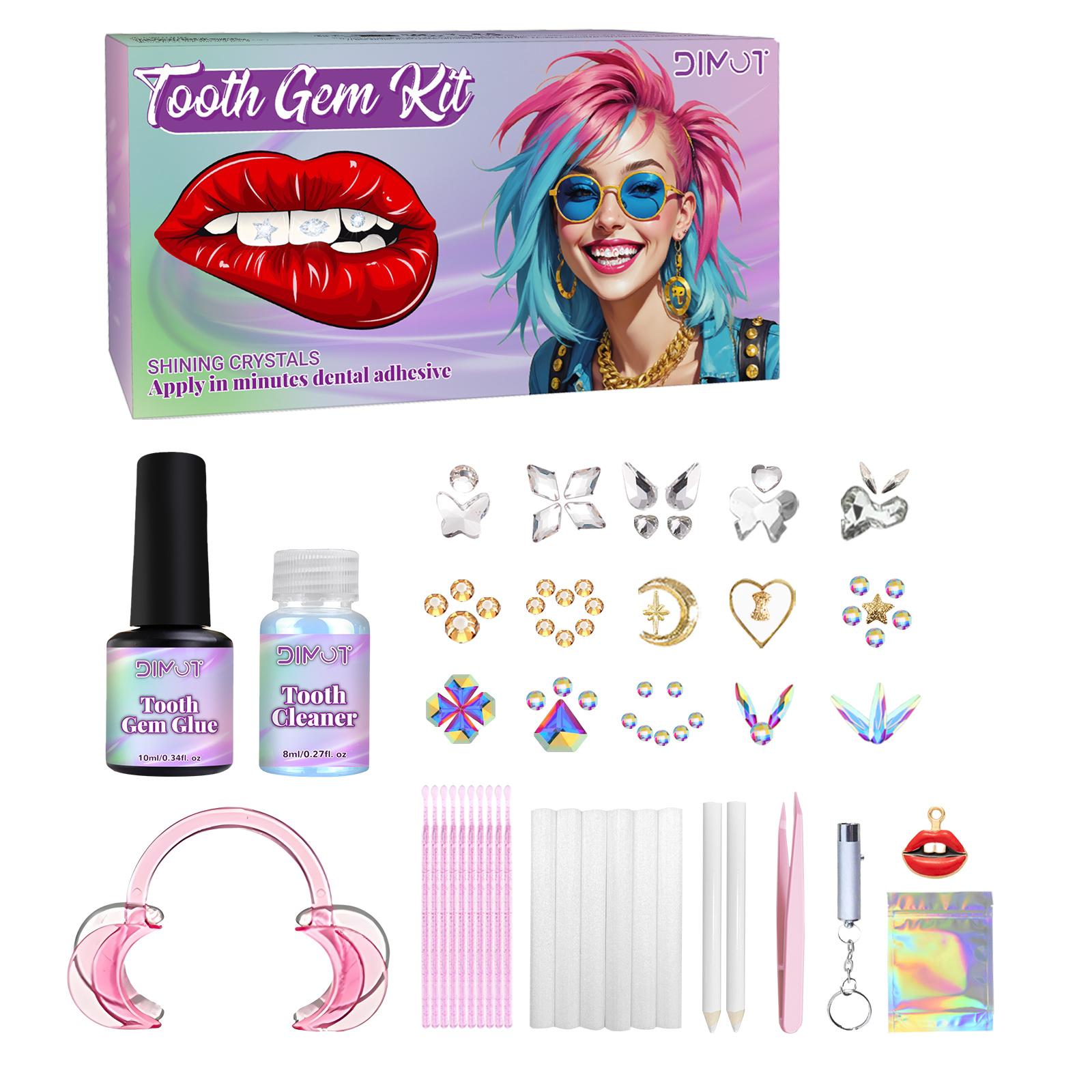 Tooth Gem Kit Tooth DIY Crysta - Tooth Gem Kit review and price