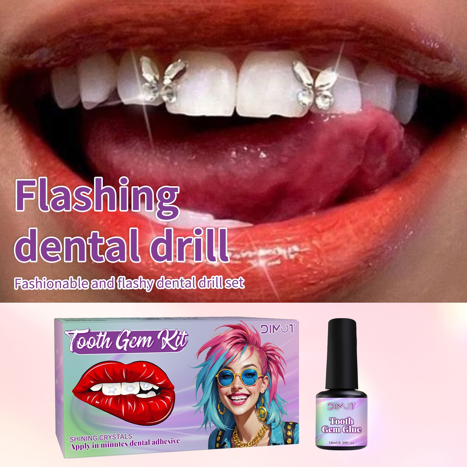 Tooth Gem Kit Tooth DIY Crysta - Tooth Gem Kit review and price