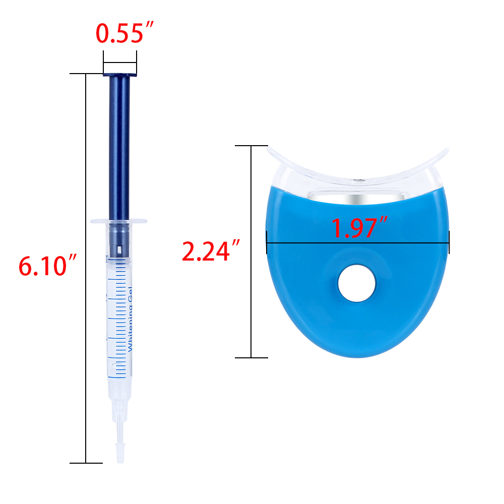 1 set Teeth Whitening 44% Pero - Teeth Whitening Gel Syringes review and price