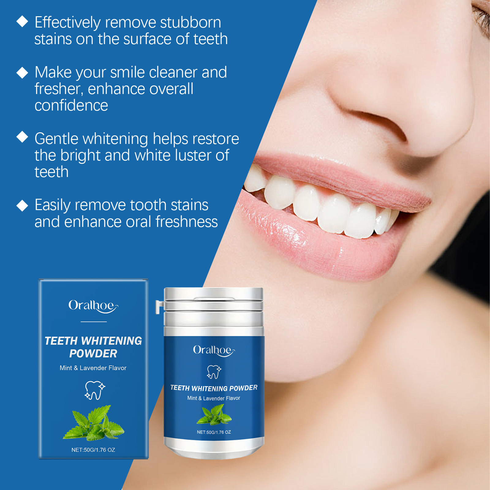ORALHOE Pearl Essence Teeth Wh - Teeth Whitening Powder review and price
