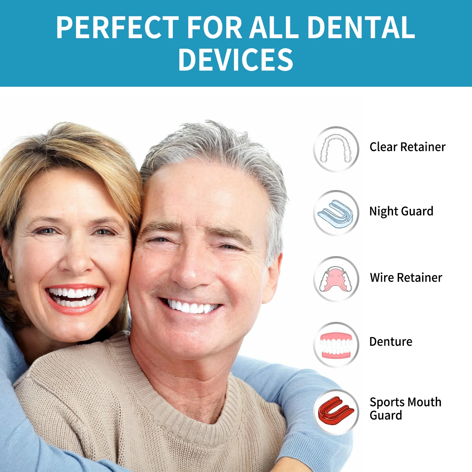 Aligner Denture Cleaner Foam D - Teeth Whitening Best review and price