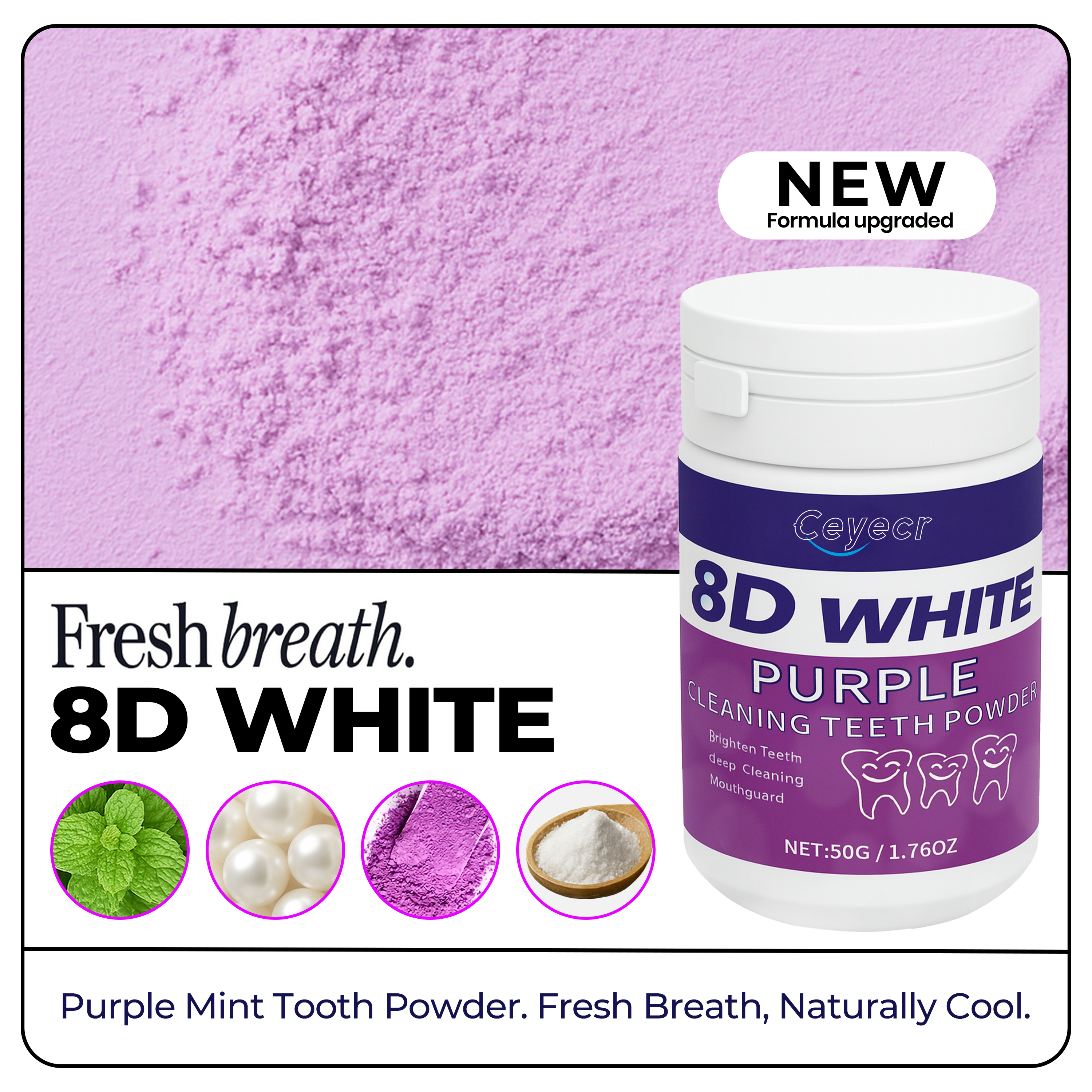 8D white Teeth Whitening Powde - Teeth Whitening Best review and price