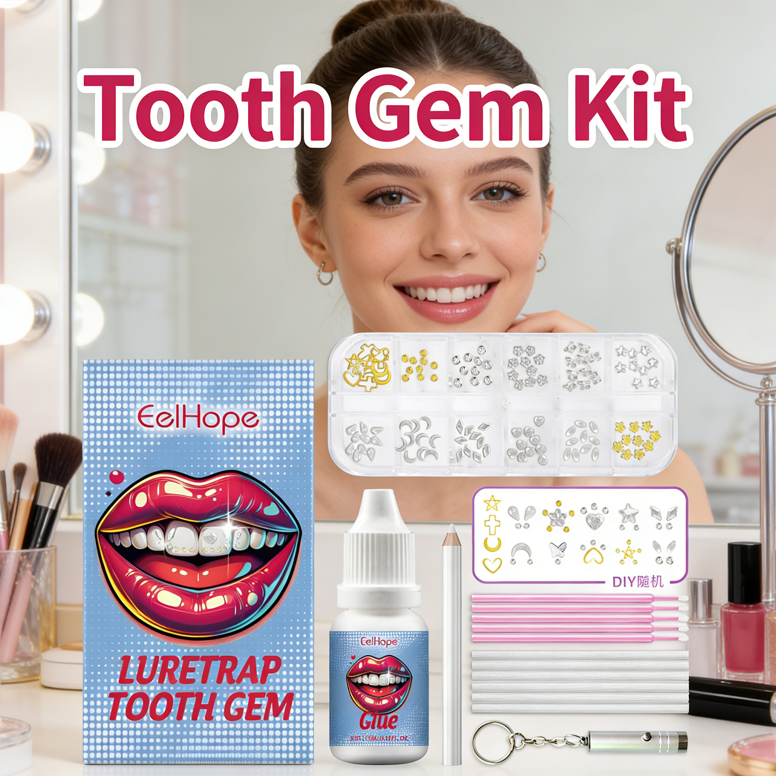 Tooth Gems Sparkling Teeth Jew - Tooth Gem Kit review and price