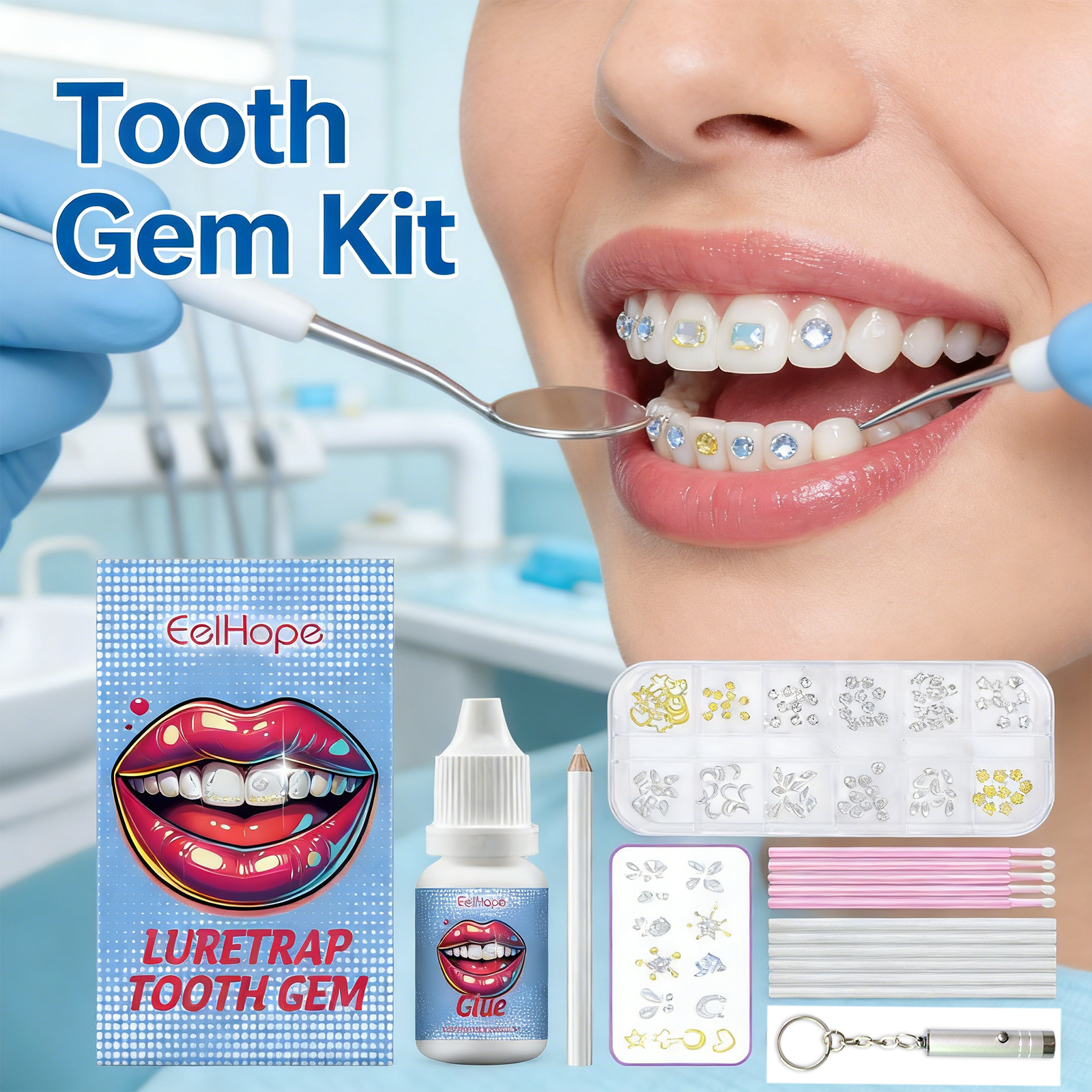 Tooth Gems Sparkling Teeth Jew - Tooth Gem Kit review and price