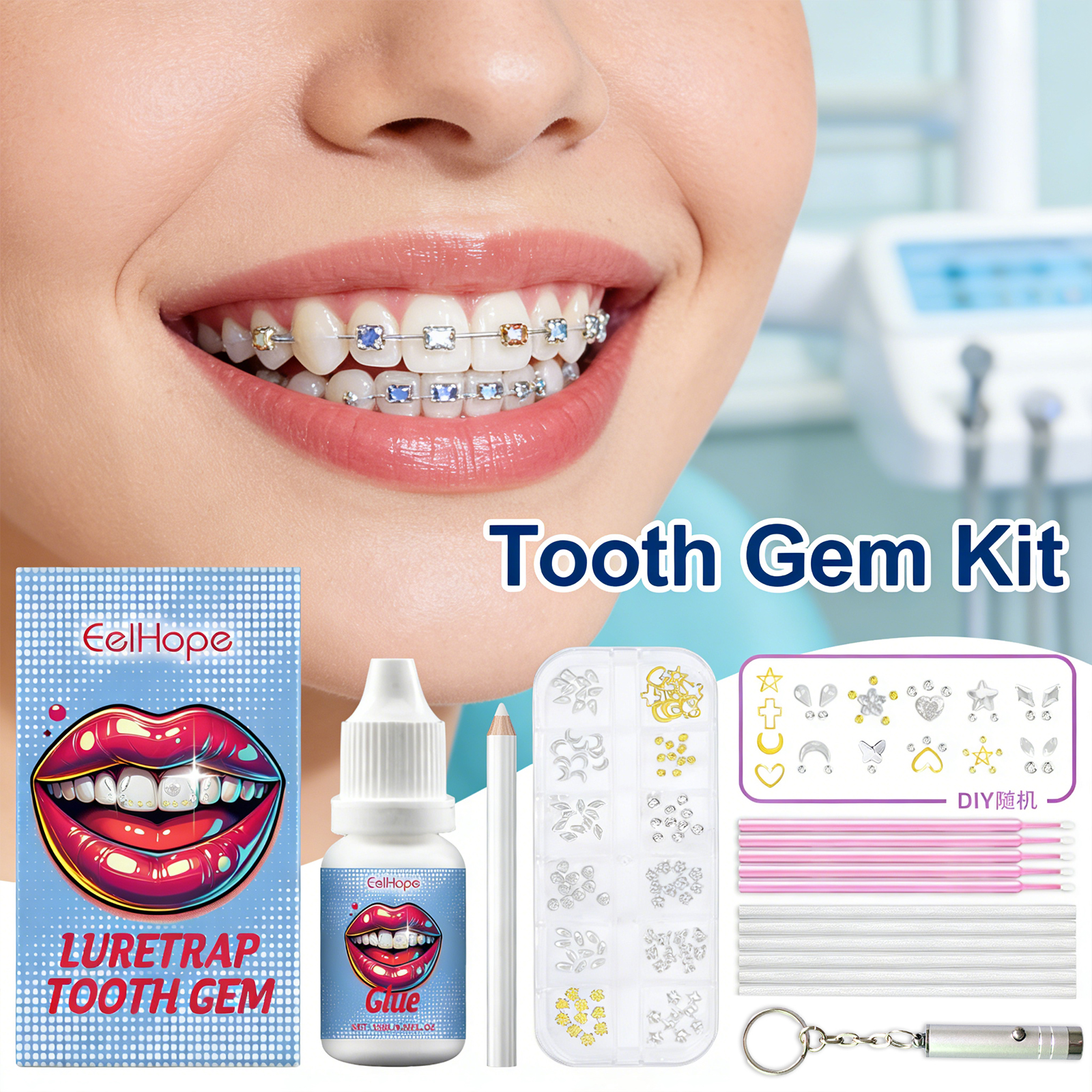 Tooth Gems Sparkling Teeth Jew - Tooth Gem Kit review and price