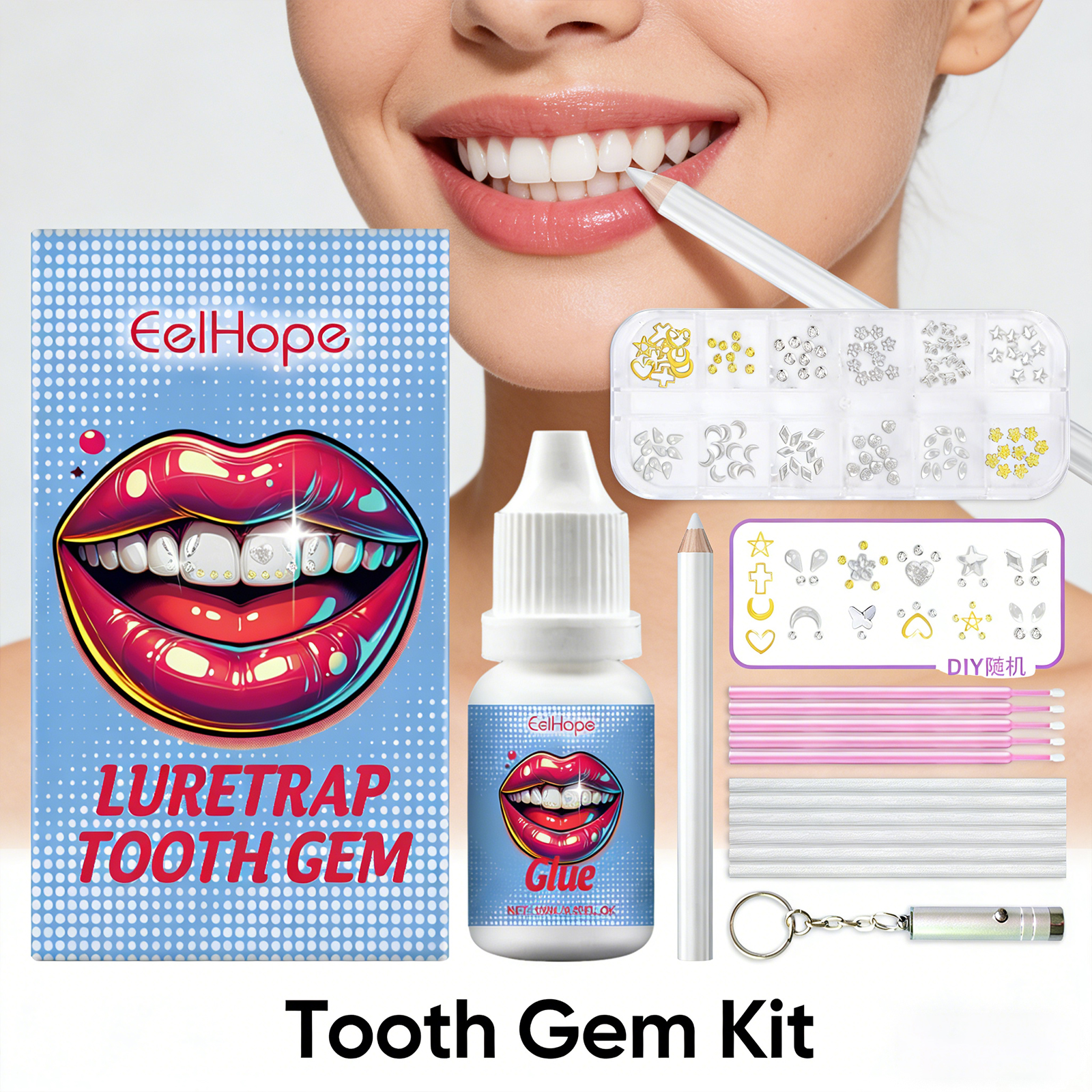 Tooth Gems Sparkling Teeth Jew - Tooth Gem Kit review and price