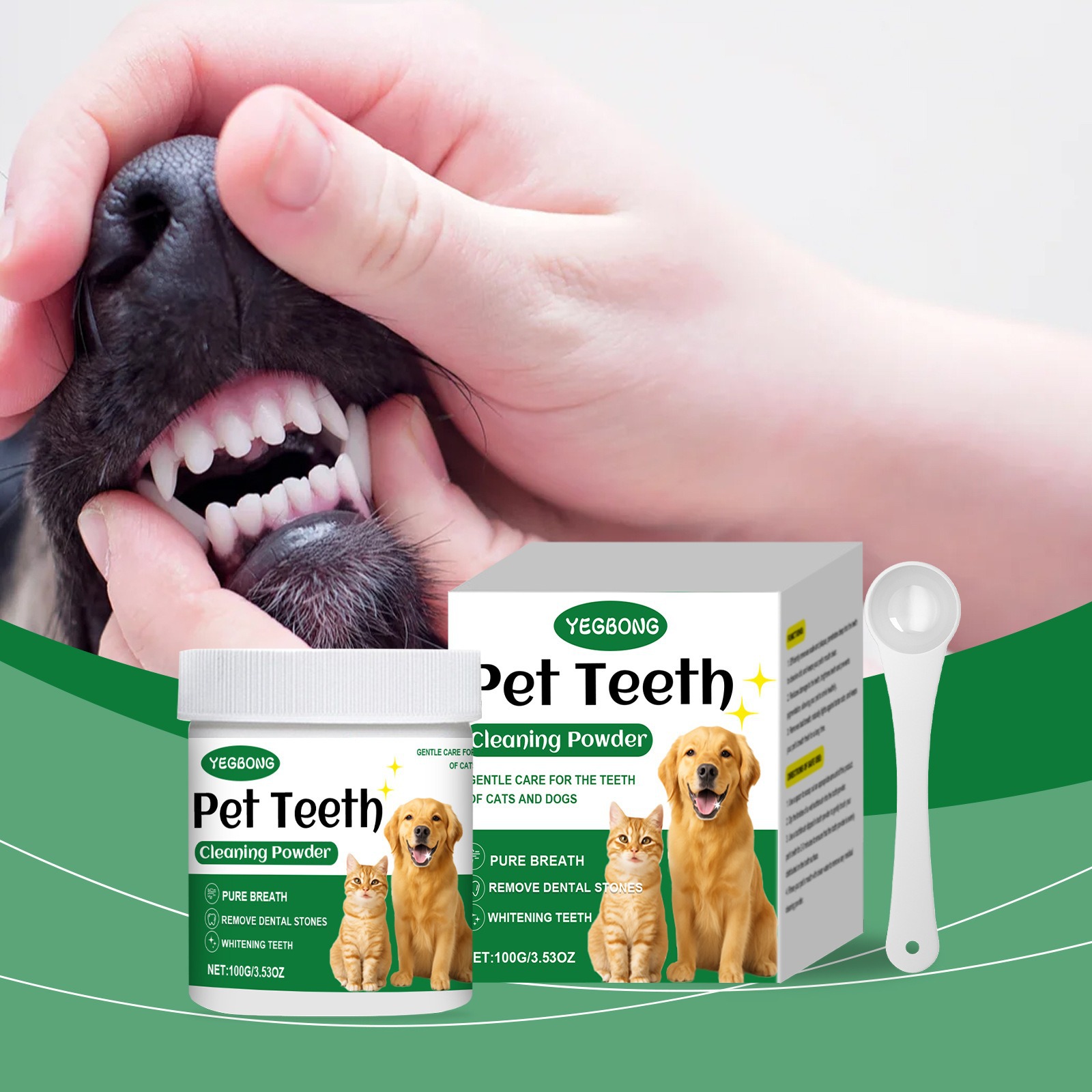 Pet Teeth Cleaning Powder Redu - Teeth Whitening Powder review and price
