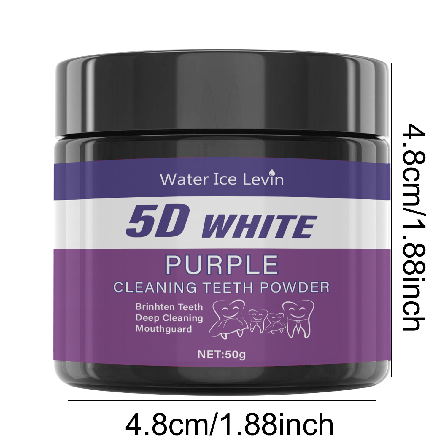 Purple Tooth Cleaning Powder - - Teeth Whitening Powder review and price