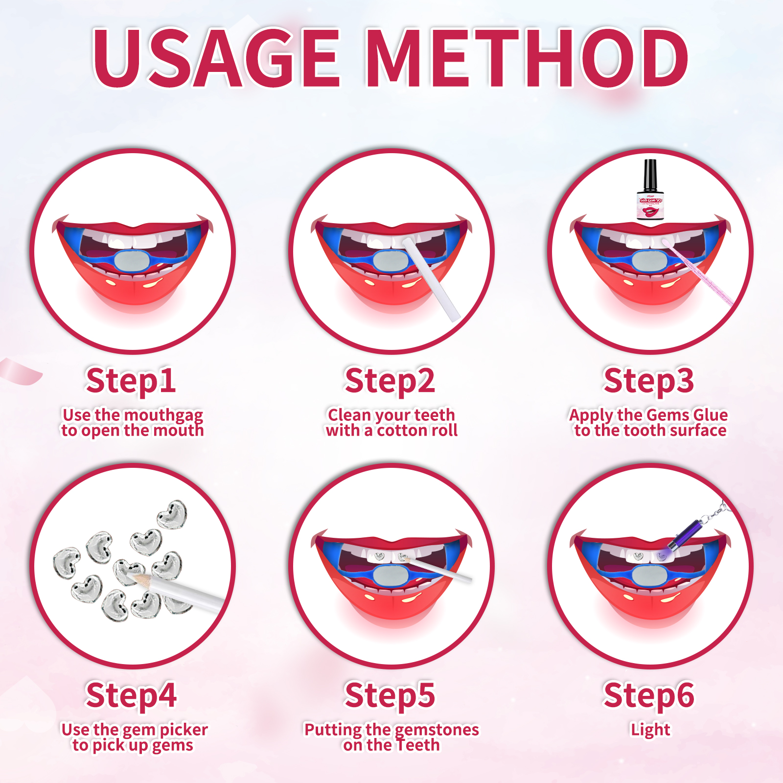 DIY Diamond Teeth Gems Kit Dec - Tooth Gem Kit review and price