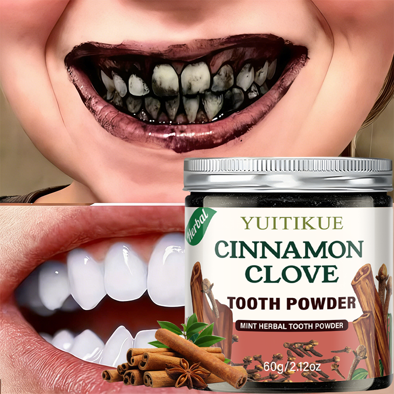 YUITIKUE Cinnamon Clove Tooth  - Teeth Whitening Powder review and price