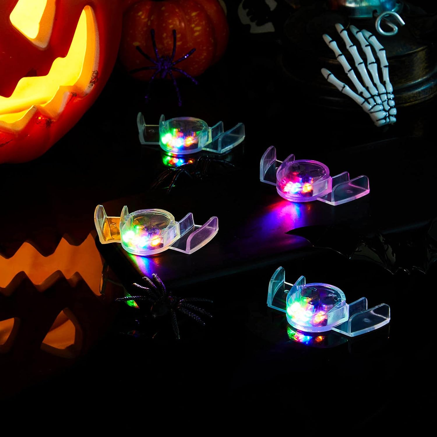 1pcs LED Flashing Mouth Teeth  - Led Mouth Tray review and price