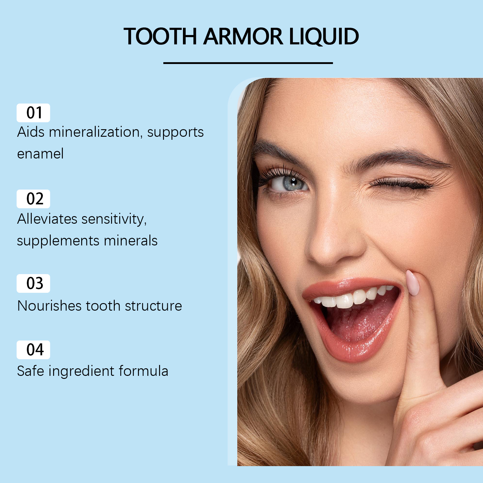 Tooth Care Liquid Hydroxyapati - Teeth Whitening Effective review and price