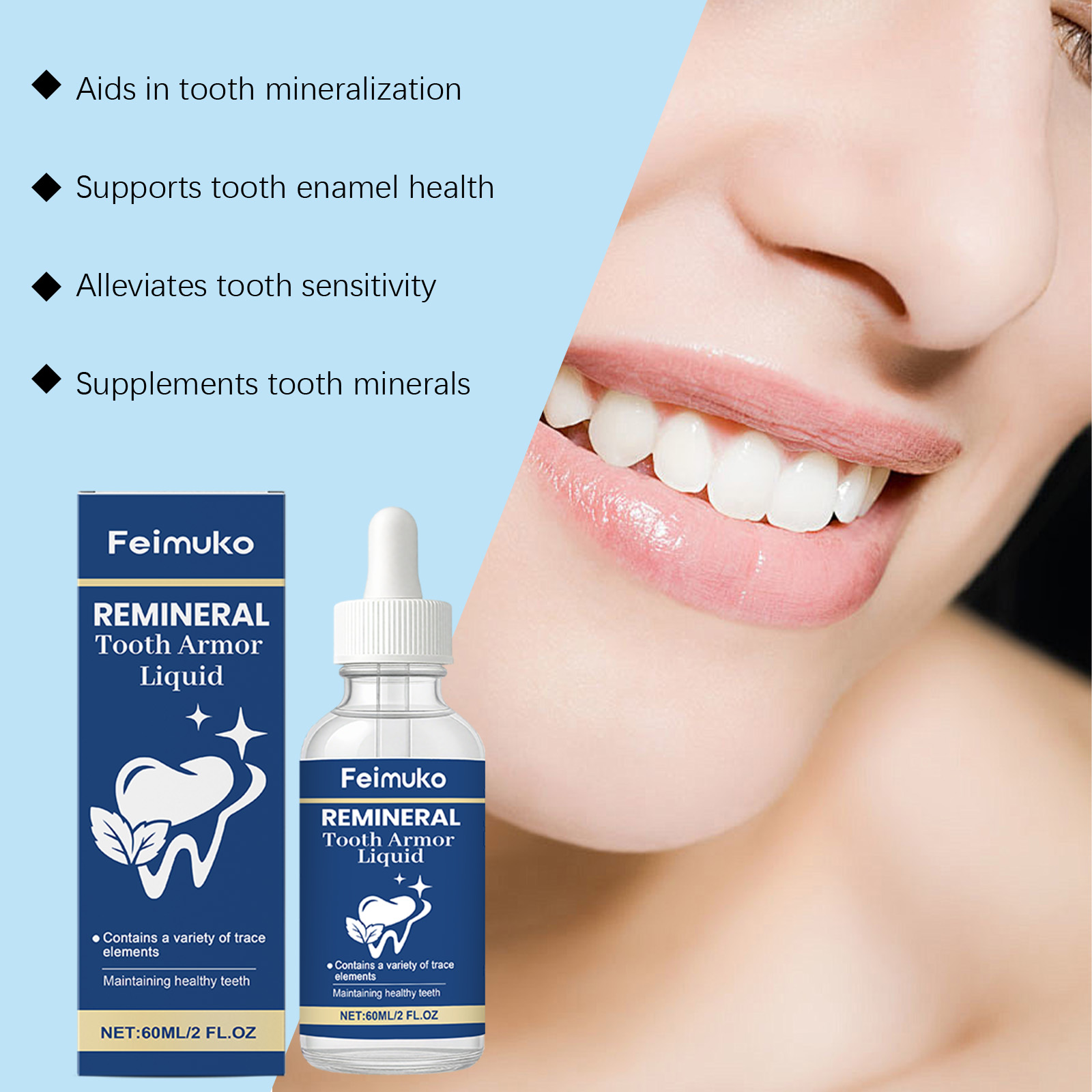 Tooth Care Liquid Hydroxyapati - Teeth Whitening Effective review and price