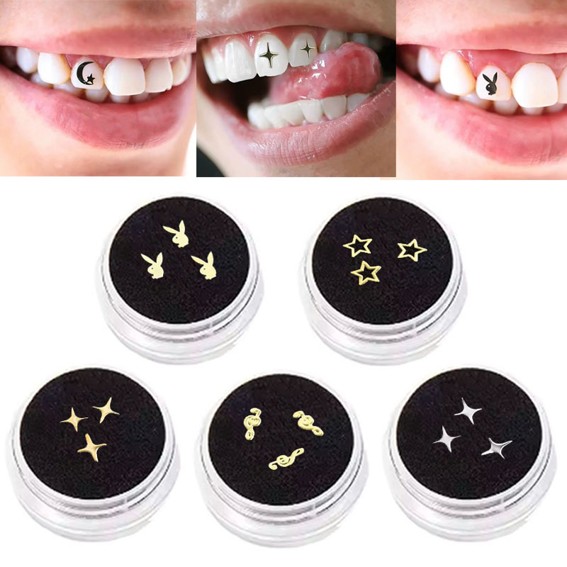 3/5 Boxes Dental Ornaments Jew - Tooth Gem Kit review and price